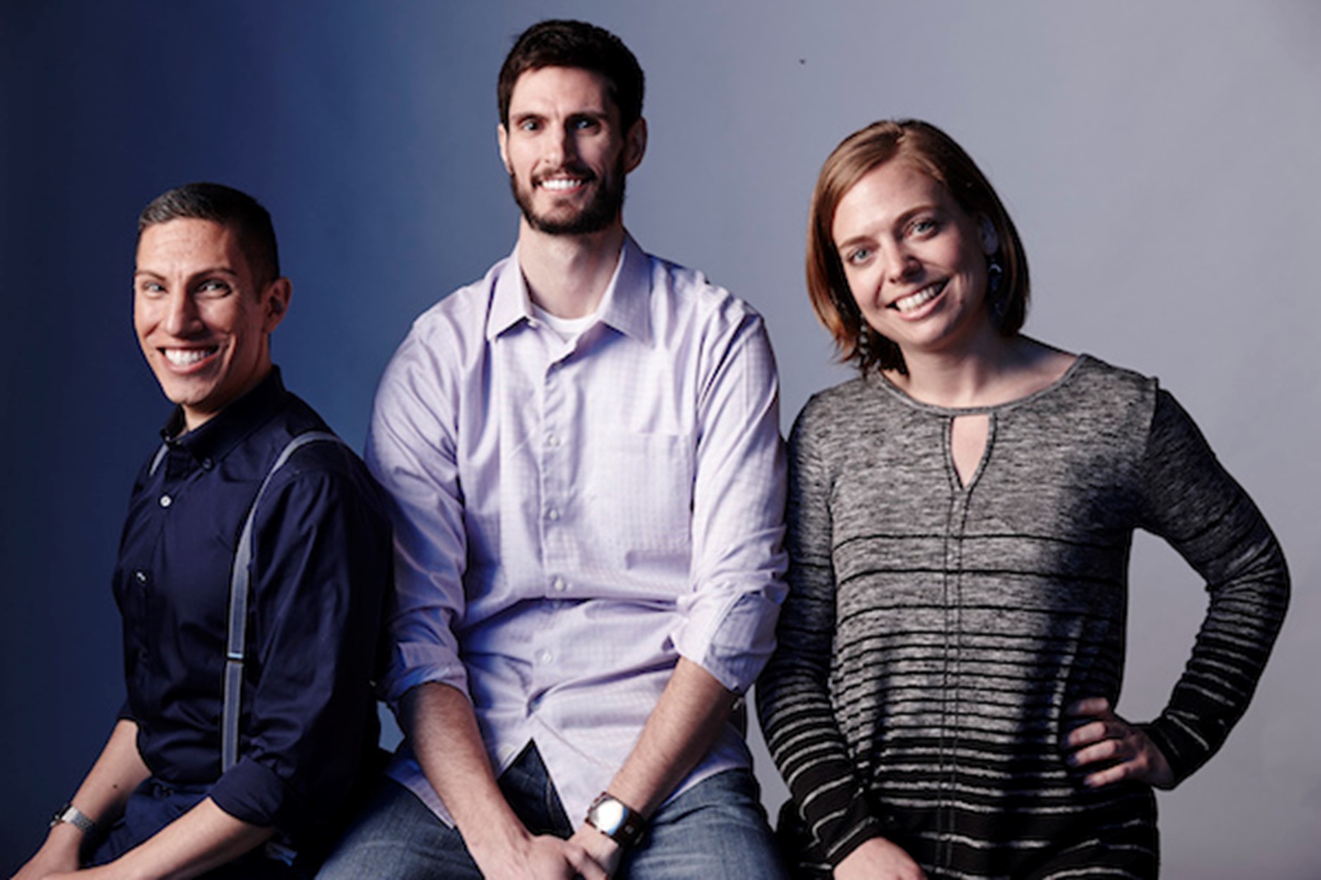 The original team members of the okayso team. 