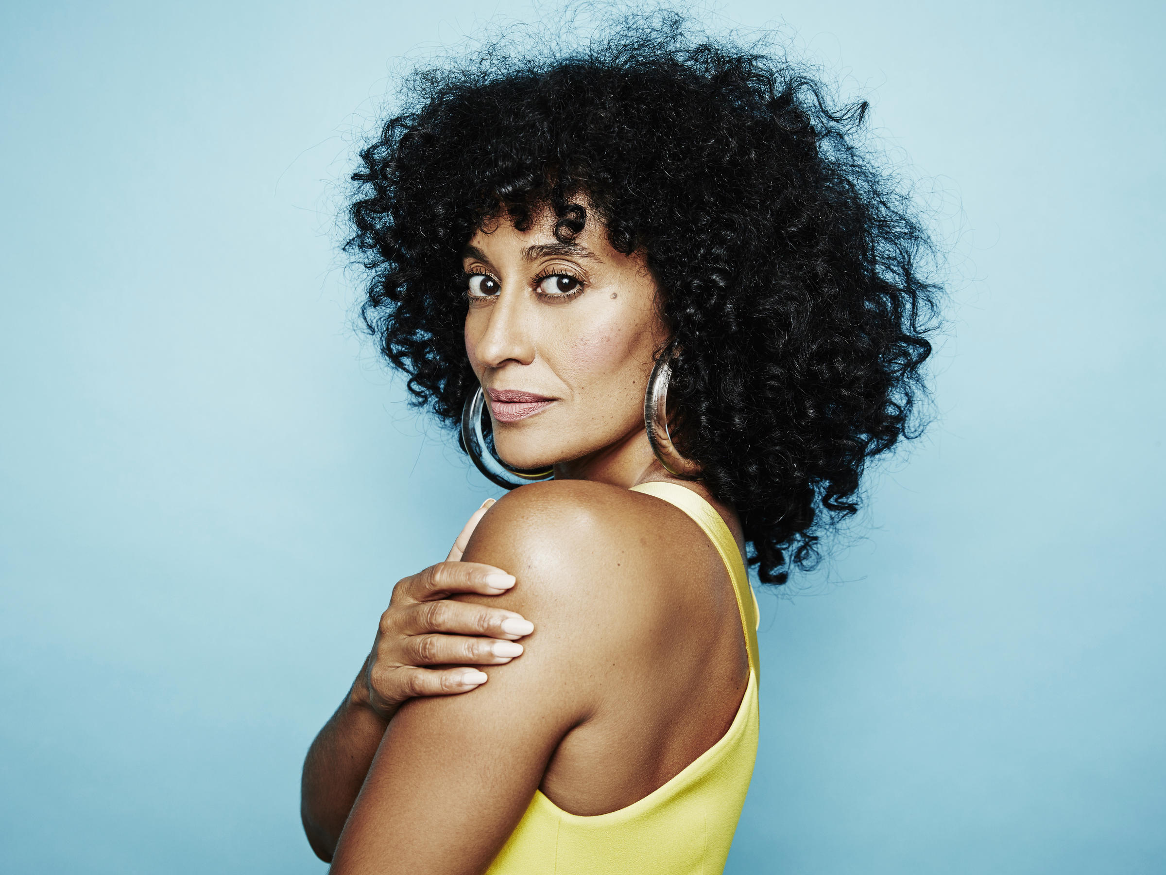 A portrait of Tracee Ellis Ross.